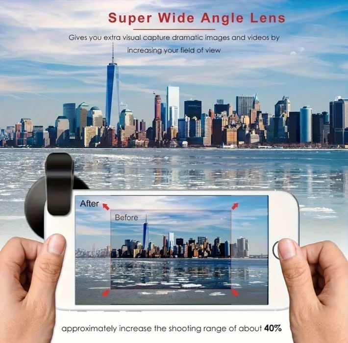 Об'єктив для телефону 3 в 1