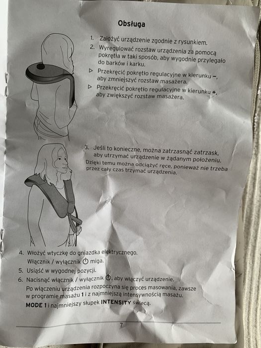 Tchibo- masażer karku