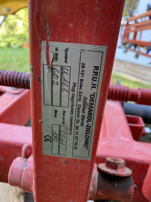 Plug 2-skibowy zagonowy 35/60 Demarol