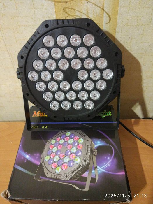 Лед Прожектор 2 шт. 36 RGB пар міні DMX 512