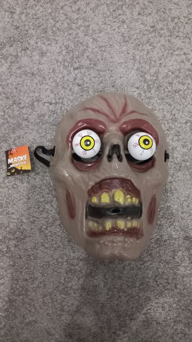 maska karnawałowa, halloweenowa, nowa z metką