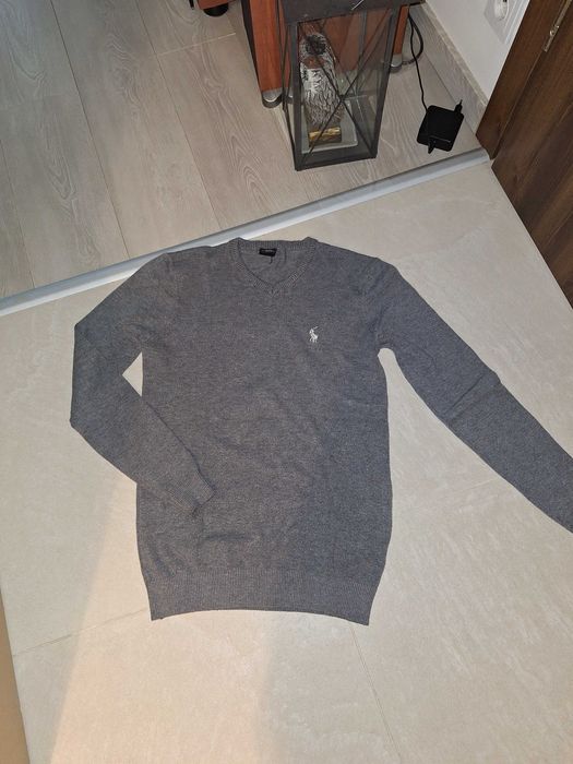 Sweter szary Ralph Lauren. M