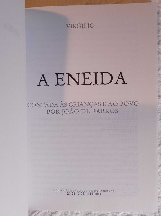 A Eneida de Virgílio, João de Barros (adaptação)