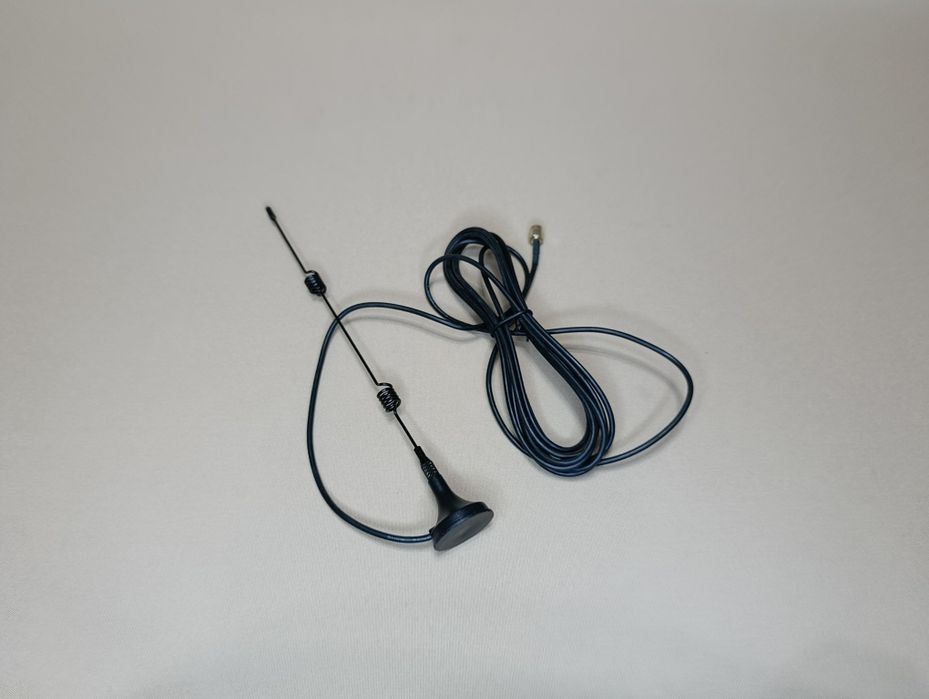 Antena magnetyczna GSM/LTE/WiFi | Złącze SMA | Długi kabel | Wzmacniaj