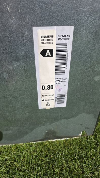 Zmywarka Siemens do Zabudowy Szuflady Koszyk Górny Panel Części