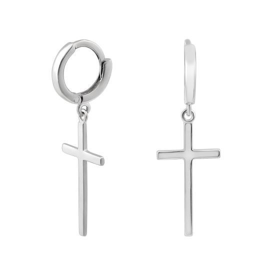 Сережки хрестики