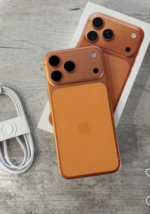 Iphone 17 pro max 256GB Orange Troco