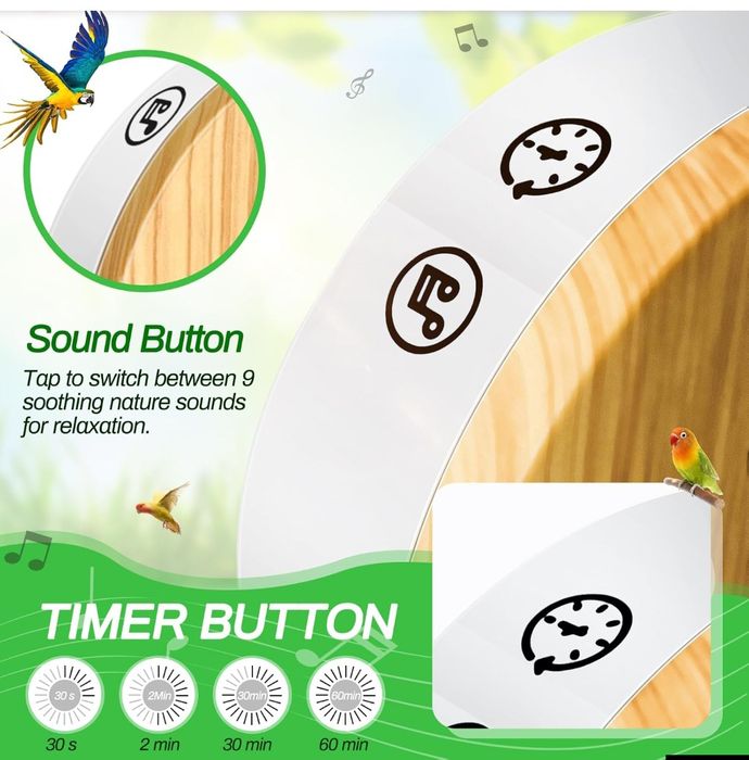 Caixa De Música Com Sons De Pássaros