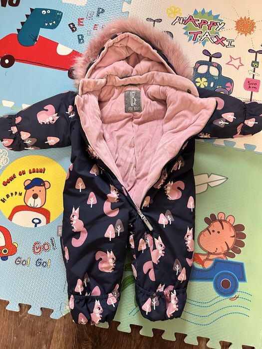 Комбінезон зимовий 80р + 6см Lenne