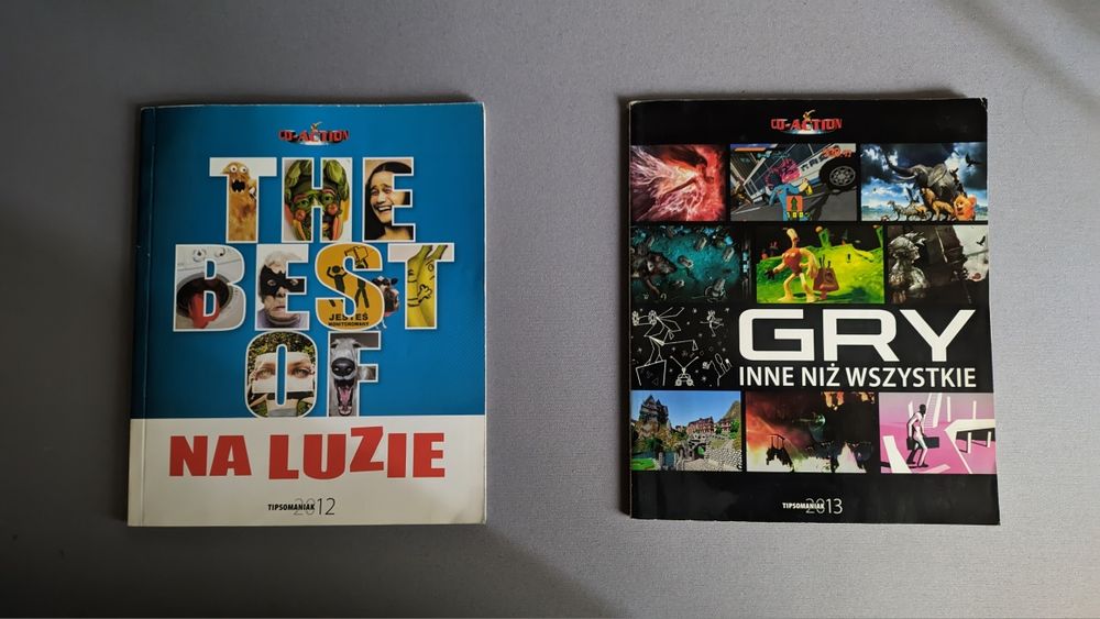 Czasopisma CD-Action z grami