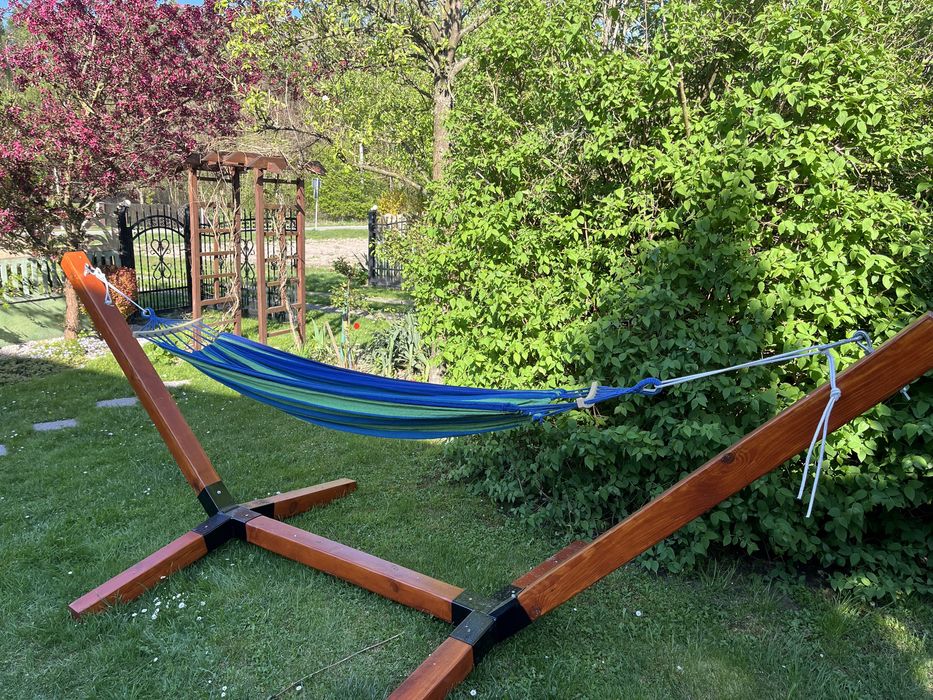 Stojak na hamak..
