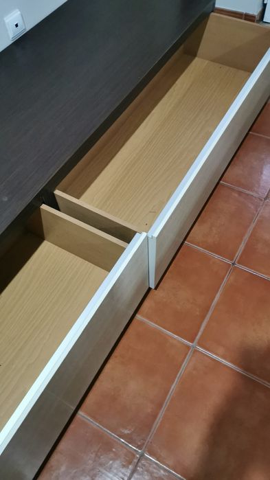 Movel tv com 2 gavetões