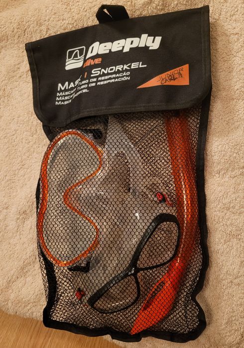 Kit de Mergulho Natação Infantil Deeply dive