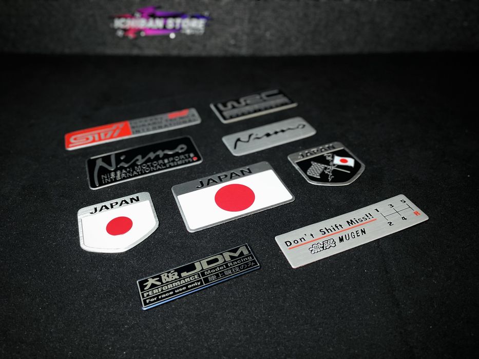 Шильдики   •NISMO    •STI   •JAPAN •JDM