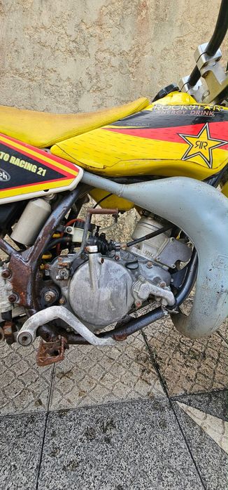 Suzuki Rm85 a trabalhar