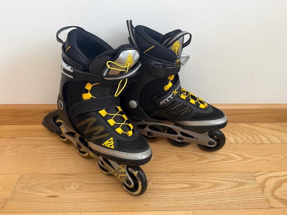 Rolki 2 F.I.T. X Pro M 42 – stan jak nowe – Hi-Lo 84/80 + pudełko