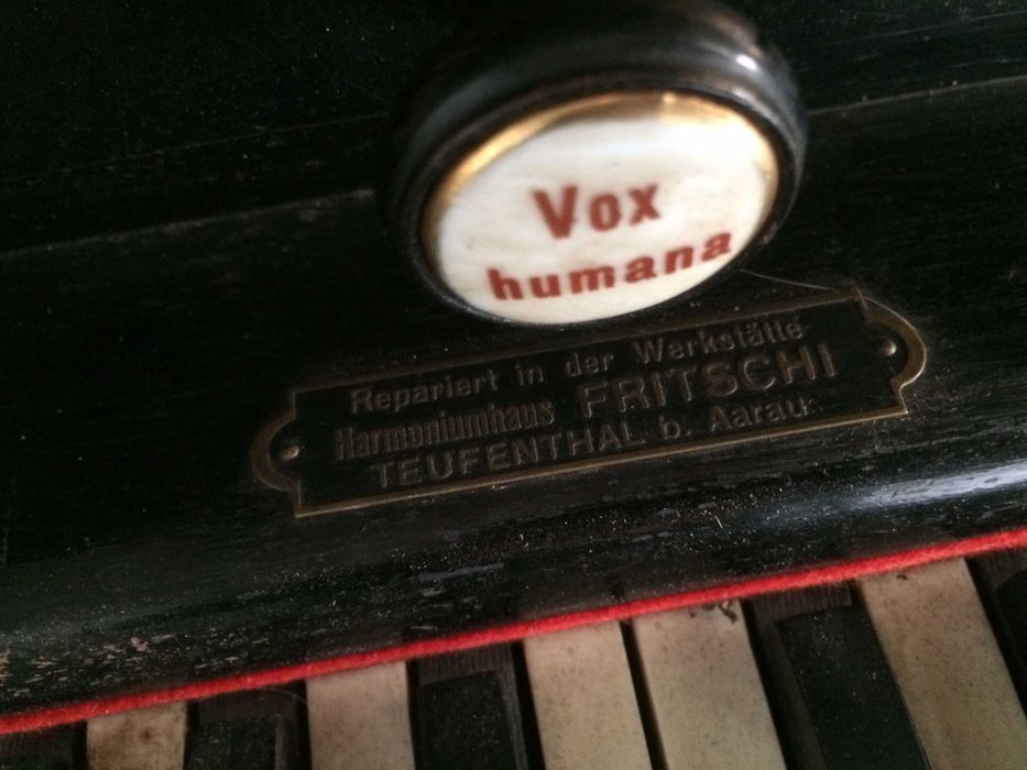 Órgão antigo de igreja alemao em madeira