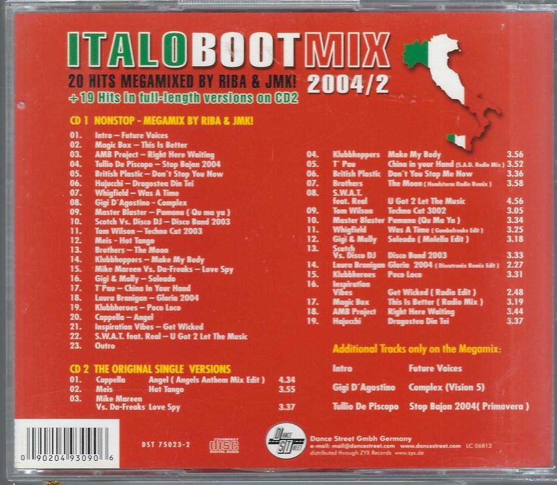 2 CD Italo Boot Mix 2004/2 (2004) (Dance Street)