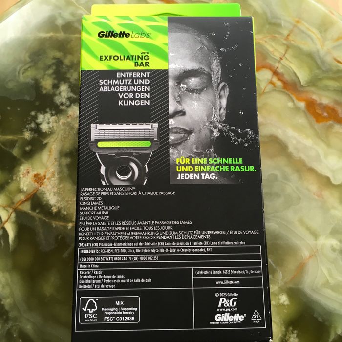 Набор для бритья від Gillette Labs