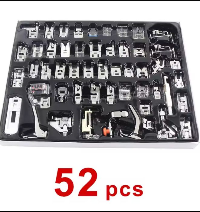 Набор лапок для швейной машины 52 шт