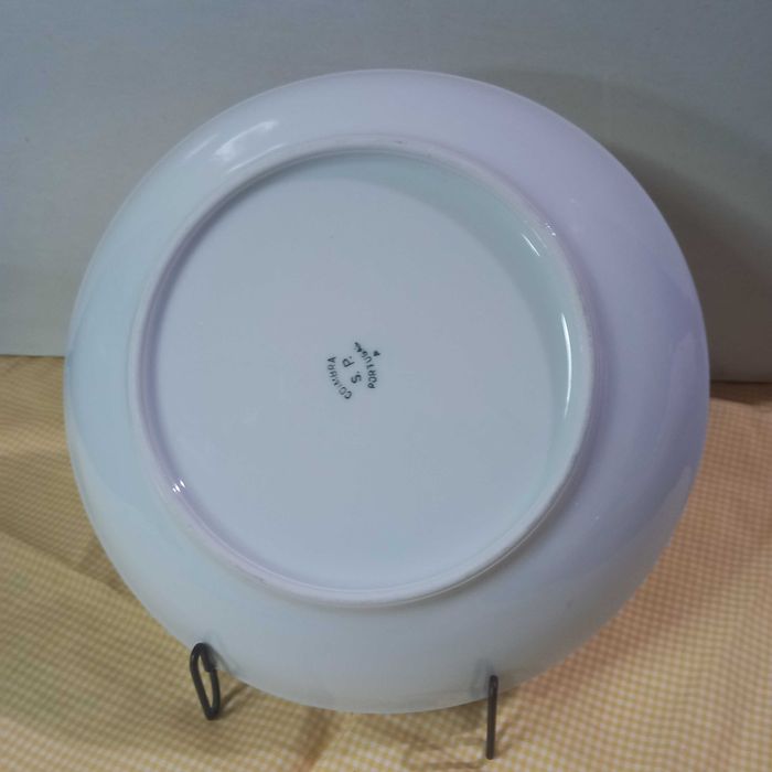 Prato sopa porcelana S.P. Coimbra