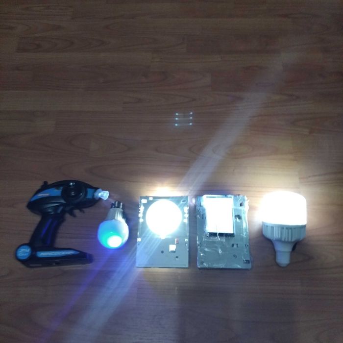 Саморобні світильники на акумуляторі