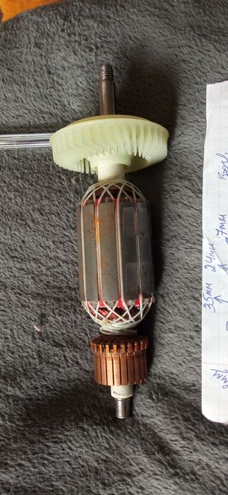 Якорь для болгарки.