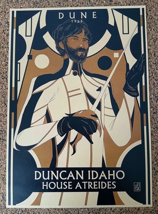 Poster - Dune: Duncan Idaho (papel kraft, 30x42 cm)
