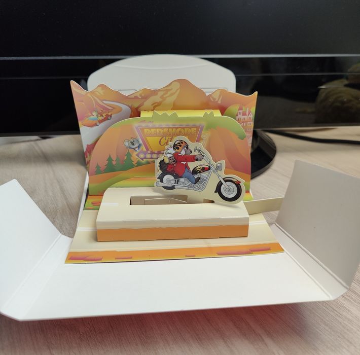 Brinquedo McDonald’s – Sing 2 (Leão Clay Calloway) - Happy Meal