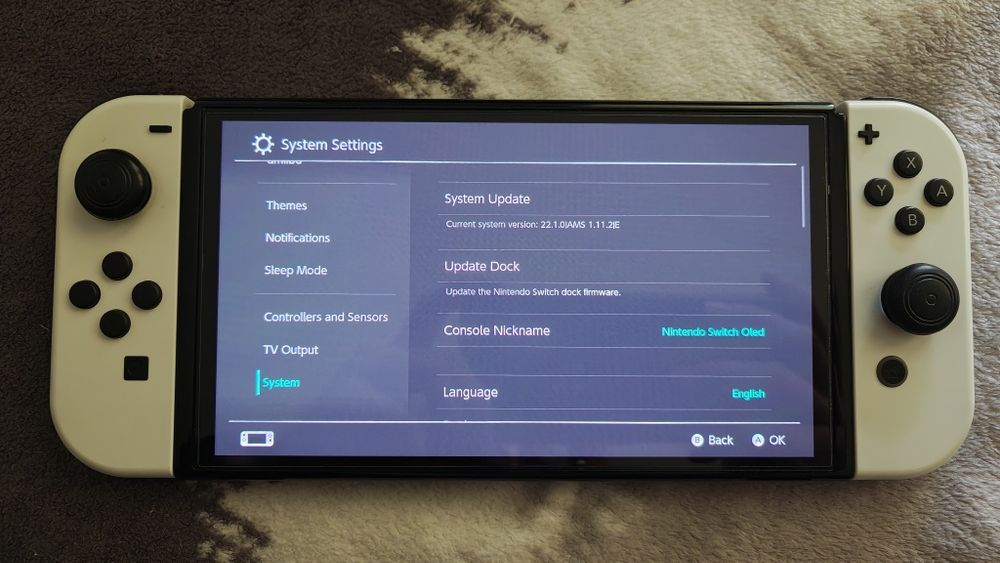 Nintendo Switch OLED cfw