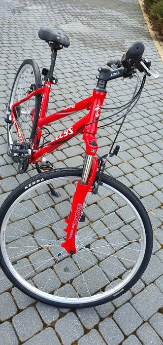 Rower damski Kellys 28", rama 18,,  bdb stan, siodło gell