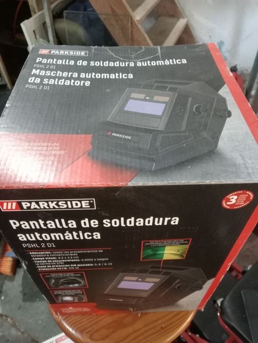 Máscara de Soldador Automática PARKSIDE PSHL 2D1