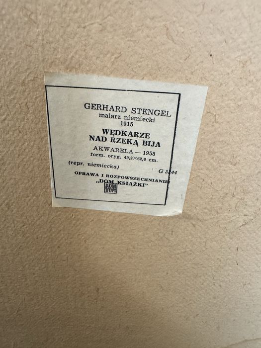 Obraz malowany niemiecki malarz