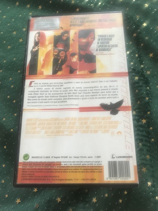 Filme VHS com Tom Cruise