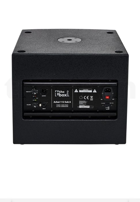 Colunas 1subwoofer  the box achat 12 e 4 achat 104ahat box 12 e