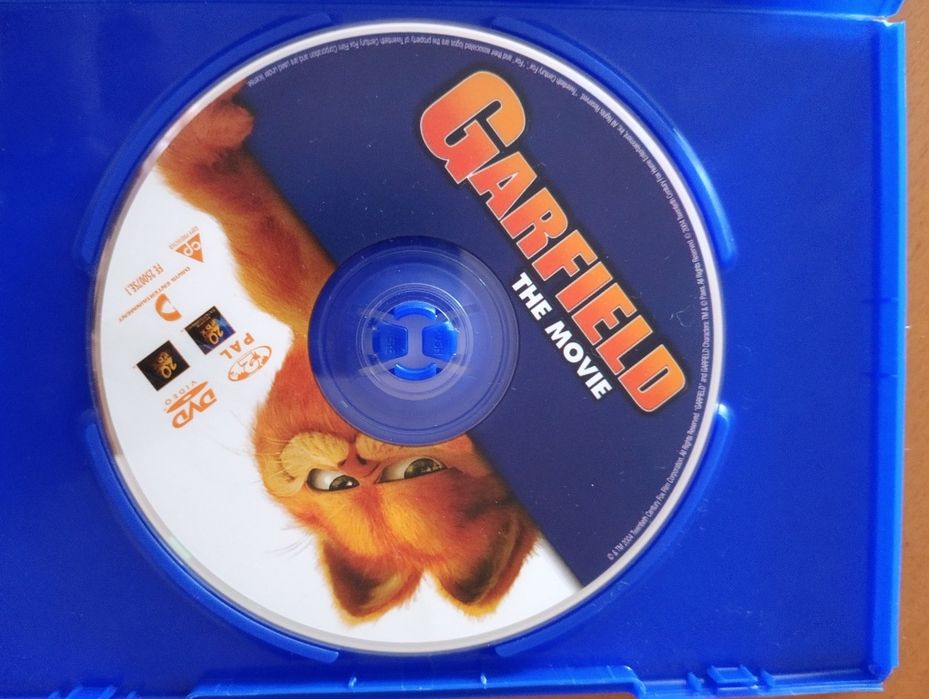 DVD Garfield.     .