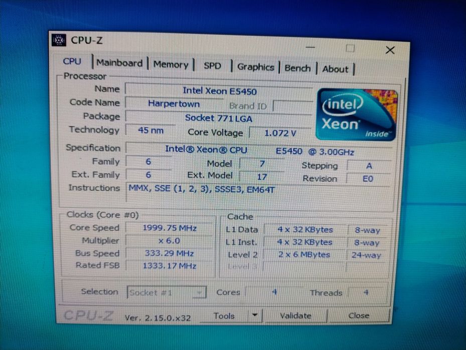 Комплект Материнская плата ОЗУ Процессор INTEL Xeon E5450/DDR3 4gb/