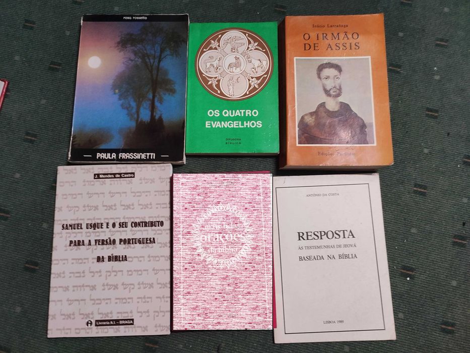 Lote 15 livros religiosos diversos
