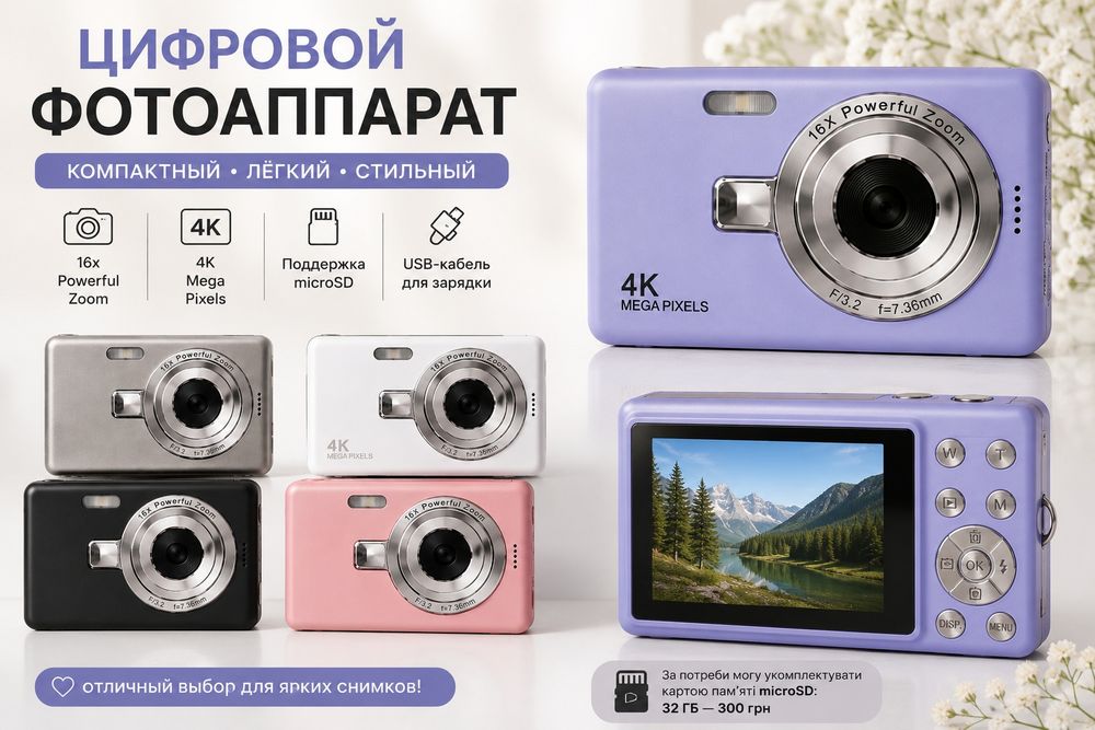 Фотоаппарат, мыльница, мильниця