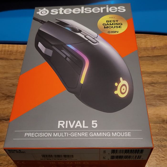 Myszka gamingowa Steel series Rival 5 nowa