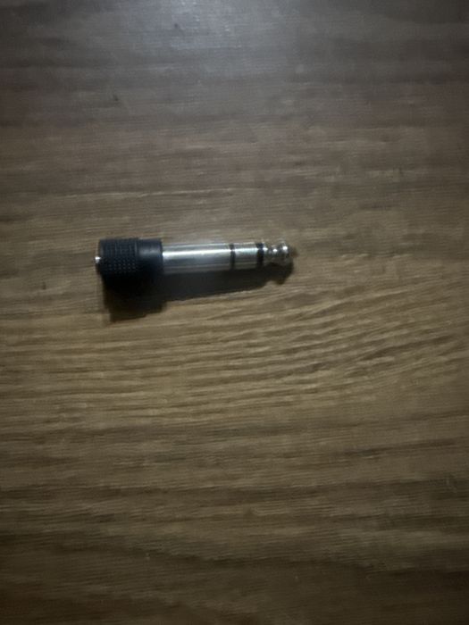 Adapter z duzego jack na mini jack
