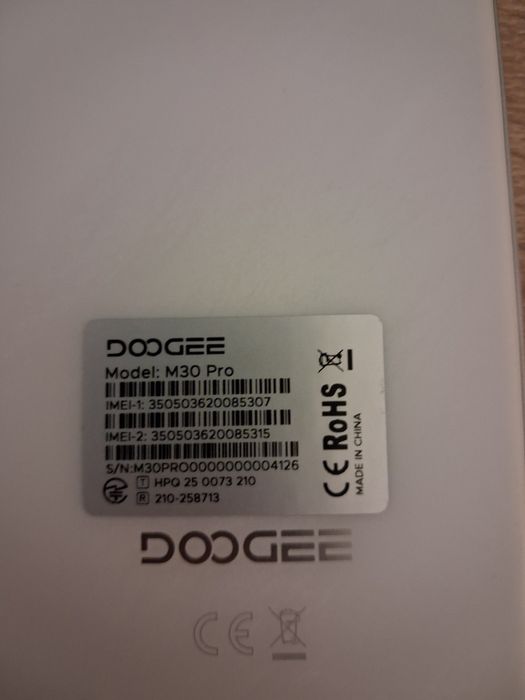 DOOGE M30 Pro VIP Editiom