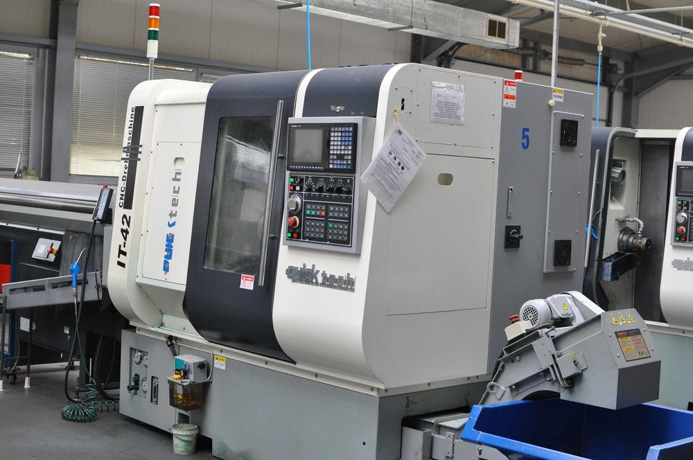 Tokarka CNC Quick-TECH IT-42 2szt