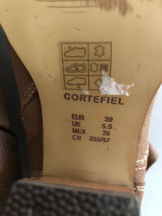 Botins camurça bege | 39 | Cortefiel