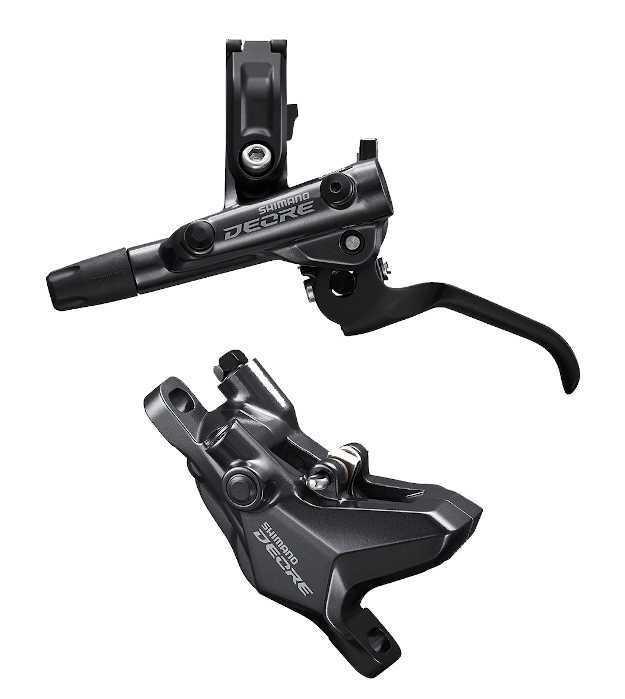 Hamulec tarczowy Shimano Deore M6100 przód 1000mm czarny, okł żywiczne
