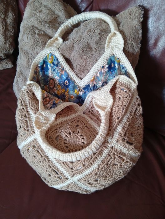 Malas e bolsas em crochet