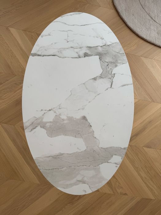 Stolik kawowy marmur spiek 115 x 70 cm