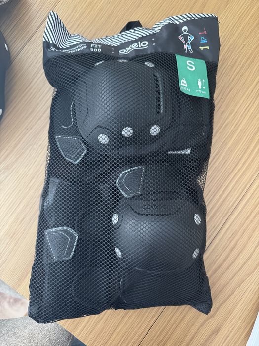 Capacete e proteçoes