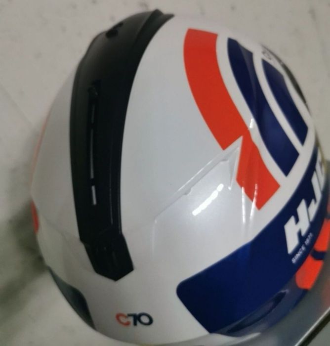 Capacete HJC C70 Curves White / Blue ( L )( NOVO )