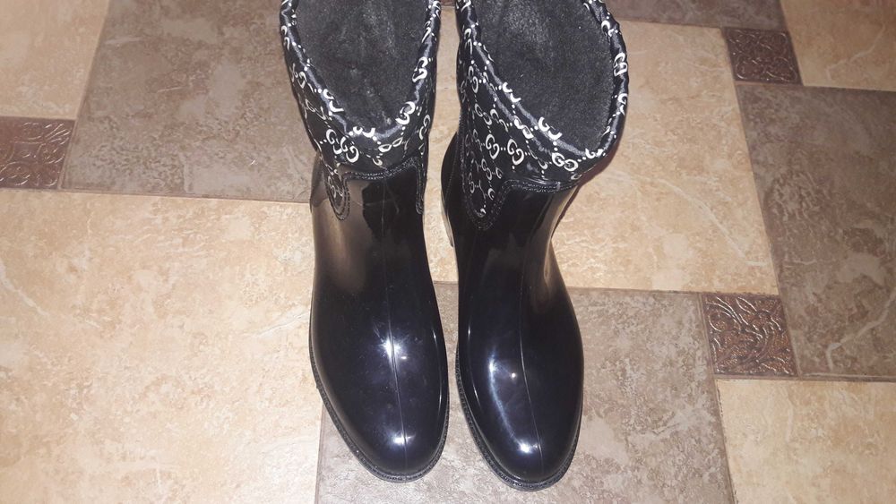 Резиновые сапоги р.39 гумові чоботи р.39 сапоги жіночі, сапоги женские